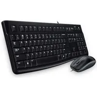 Logitech Mk120 Wireless Keyboard  Mouse Black 920-002589