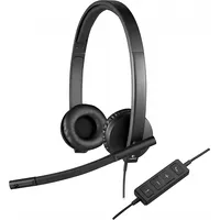 Logitech Usb Headset H570E Head-Band Black 981-000575