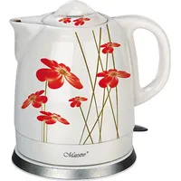 Maestro Feel-Maestro Mr-066-Red Flowers electric kettle 1.5 L 1200 W Red, White Mr-066 Red