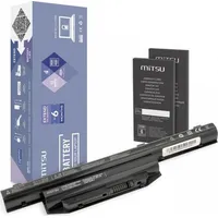 Mitsu Bateria do Fujitsu Lifebook E753 4400 mAh 48 Wh 10.8 - 11.1 Volt 5Bm735-Bc/Fu-E753