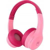 Motorola Słuchawki  Kids Headphones Moto Jr300 Over-Ear Built-In microphone Bluetooth Wireless Pink 505537470994
