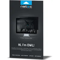 Natec Owl Frameless display privacy filter 35.6 cm 14 Nfp-1474