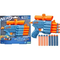Nerf Hasbro Elite 2.0 Prospect Qs-4, Gun Blue-Grey/Orange F4190Eu4