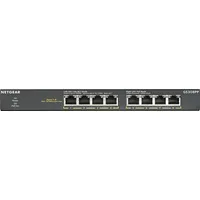 Netgear Gs308Pp Unmanaged Gigabit Ethernet 10/100/1000 Black Power over Poe Gs308Pp-100Eus
