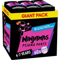 Pampers Pieluszki Ninjamas Mb Pants 7-Xxlarge 60 Girl A426Xxl60G