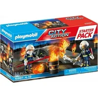 Playmobil 70907 Starter Pack Fire brigade exercise, construction toy