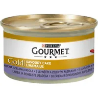 Purina Nestle Gourmet Gold - Savoury Cake with Lamb and Green Beans 85G Art526514