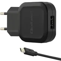 Qoltec 50195 Charger 12W  5V 2.4A Usb Micro cable