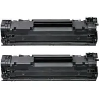 Quality Imaging Toner Qi-Hp2096 / Cb436Ad Black Twin Pack
