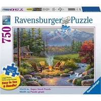 Ravensburger Puzzle 750El Brzeg rzeki 164455 Rap
