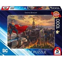 Schmidt Spiele Thomas Kinkade Studios Dc - Superman Protector of Metropolis, Jigsaw Puzzle 1000 pieces 57590