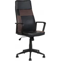 Shumee Krzesło biurowe Deluxe Czarno-Brązowy 145738