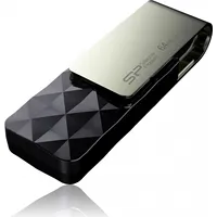 Silicon Power Blaze B30 Usb flash drive 64 Gb Type-A 3.0 3.1 Gen 1 Black Sp064Gbuf3B30V1K