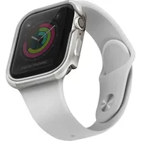 Uniq etui Valencia Apple Watch Series 5/ 4 40Mm srebrny/titanium silver Uniq107Titslv
