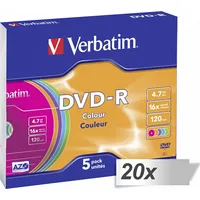 Verbatim Dvd-R 4.7 Gb 16X 100 sztuk Art673869