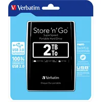 Verbatim Store N Go external hard drive 2048 Gb Black 53177