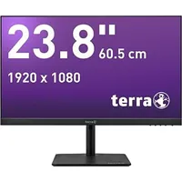 Wortmann Ag Monitor Terra 3030221 monitor komputerowy 60,5 cm 23.8 1920 x 1080 px Full Hd Led Czarny