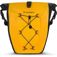 Wozinsky Wodoodporna torba rowerowa sakwa na bagażnik 25L żółty Wbb24Ye 5907769301476