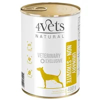 4Vets Natural Urinary No Struvit Dog  - wet dog food 400 g Art778209