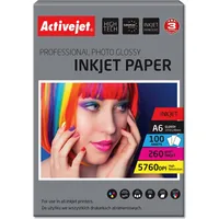Activejet Ap6-260Gr100 photo paper for ink printers A6 100 pcs