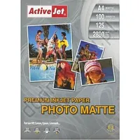 Activejet Papier fotograficzny do drukarki A4 Ap4125M100