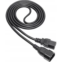 Akyga Zasilacz serwerowy Power cable Ak-Up-06 Iec C14 C15 250V/50Hz 1.8M