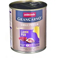 Animonda Grancarno Single Protein flavor lamb - 800G can Art612621