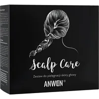 Anwen AnwenSet Scalp Care zestaw do pielęgnacji skóry głowy Grow Me Tender ziołowa wcierka rozgrzewająca 150Ml  Darling Clementine serum pilęgnacji 5907222404966