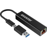 Asustor Adapter Usb As-U2.5G2, Usb3.2 Gen 1 type-c to 2.5Gbase-T With Usb-C A