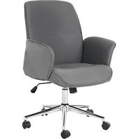 Beliani Krzesło biurowe Lumarko regulowane szare Ravishing 337597 Bel