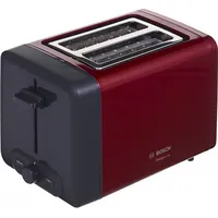 Bosch Tat4P424De toaster 2 slices 970 W Black, Red