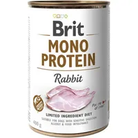 Brit Mono Protein Rabbit - wet dog food 400 g Art612430
