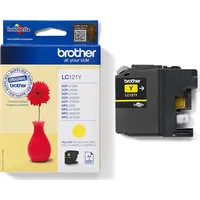 Brother Lc-121Y ink cartridge 1 pcs Original Yellow Lc121Y