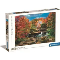 Clementoni Puzzle 2000 Hq Glade Creek Grist Mill 32574 Clm