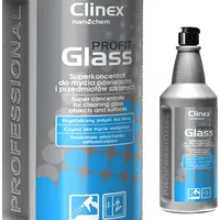 Clinex Skuteczny koncentrat do mycia szyb luster szkła stali nierdzewnej Profit Glass 1L 77-701