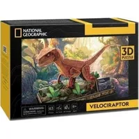 Cubic Fun Puzzle 3D National Geographic Welociraptor 306-Ds1053H