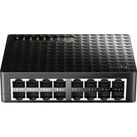 Cudy Fs1016D network switch Fast Ethernet 10/100 Black
