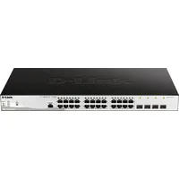 D-Link Switch Dgs-1210-28P/Me/E 24-Port 10/100/1000Base-T Poe  4-Port 1 Gbps Sfp Metro Ethernet