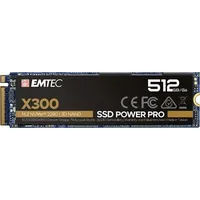 Emtec Dysk Ssd X300 Power Pro 512Gb M.2 2280 Pci-E x4 Gen3 Nvme Ecssd512Gx300