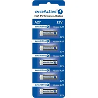 Everactive 5 x alkaline batteries everActive 27A 12V- blister pcs. 27A5Bl