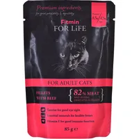Fitmin For Life Cat Pouch Adult Beef 85G Art498982