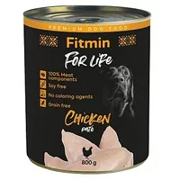 Fitmin for Life Chicken Pate - Wet dog food 800 g Art612653