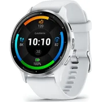 Garmin Zegarek sportowy Smartwatch Venu 3 Biały Srebrny White Stone 010-02784-00