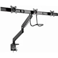 Gembird Ma-Da3-03 Desk mounted adjustable monitor arm for 3 monitors, 17-27, up to 6 kg