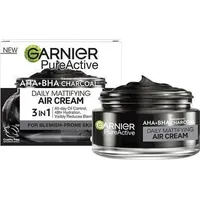 Guerlain Garnier Pure Active Aha Bha Charcoal Daily Mattifying Air Cream 50Ml 3600542572859