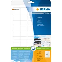 Herma Etykiety Premium A4, białe, papier matowy, 2000 szt., zaokrąglone narożniki. 4336
