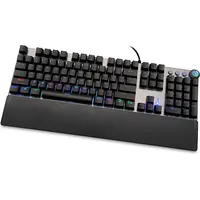 Ibox Aurora K-4 keyboard Usb Qwerty Black Ikgmk4