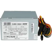 Ibox Cube Ii power supply unit 400 W Atx Silver Zic2400W12Cmfa
