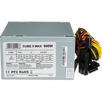Ibox Cube Ii power supply unit 500 W Atx Silver Zic2500W12Cmfa