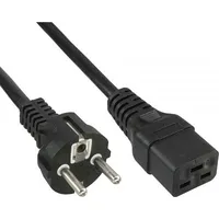 Inline Kabel zasilający 16A Typ F prosty - Iec connector 16658G